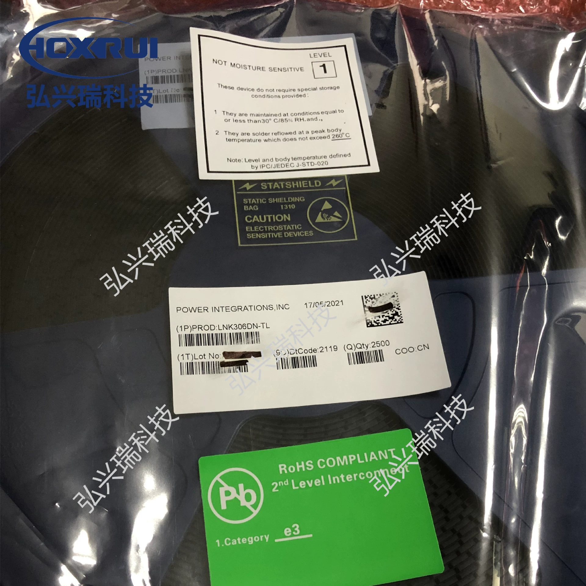 LNK306DN-TL SOP-8 Питание-выпрямитель Ge-DC преобразователь 66kHz 700V