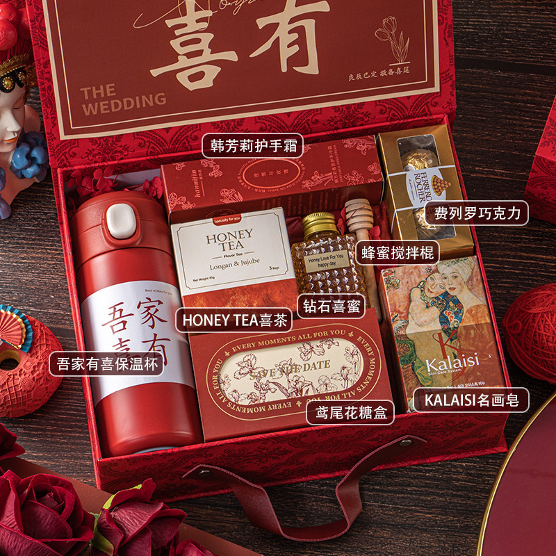 私の家族は、女性の花嫁介添人のための結婚式の記念品、高級実用的なギフト、結婚式の宴会、高級ギフトボックス、ゲストへのギフトに最適です。|undefined