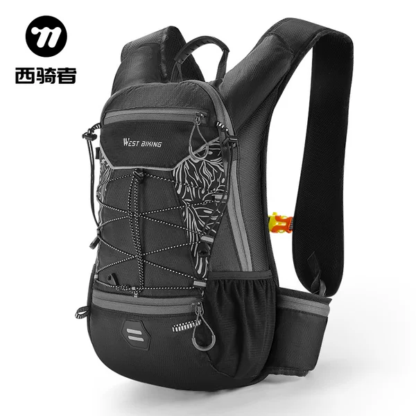 West Rider Riding Backpack Hiking Multifunctional Backpack Mountain Bike Large Capacity Reflective Backpack Riding Equipment