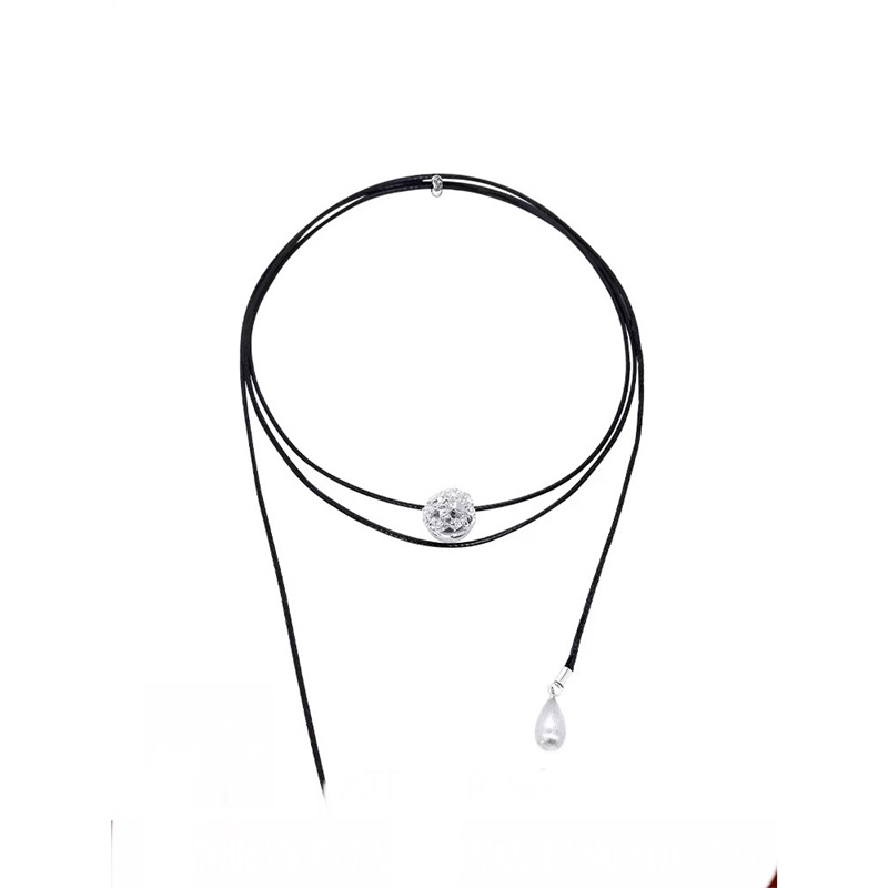 RORY倪索 系列-克拉球蜡绳项链