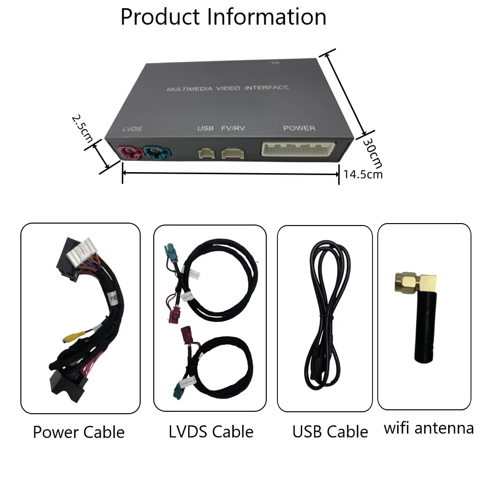 Suitable for Alfa Romeo decoder CarPlay, Android auto