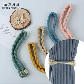 窗帘绑带;窗帘扣;流苏、穗