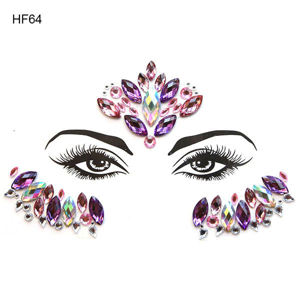 Crystal face sticker ˮü걦ʯ곧
