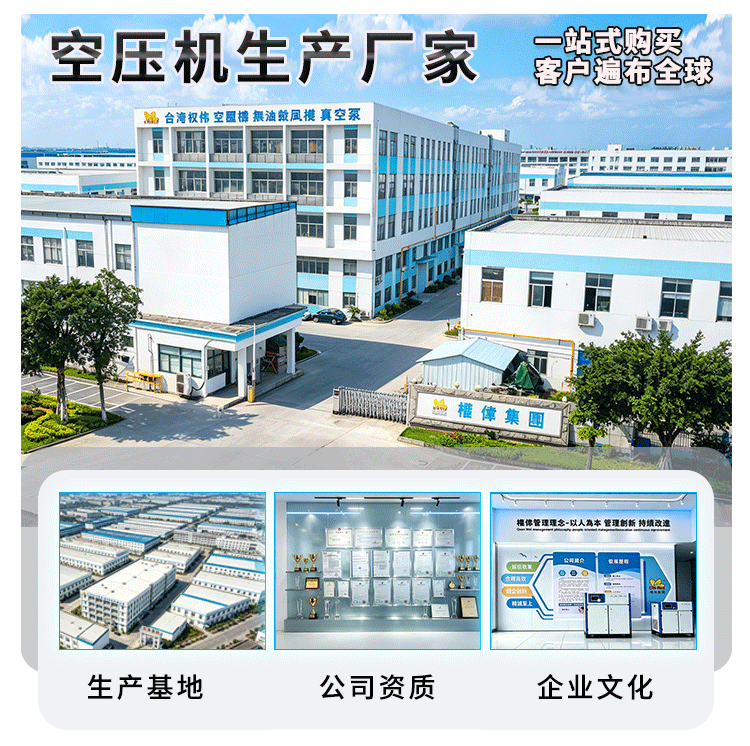 Permanent magnet variable frequency air compressor 5, 10, 13, 15, 20 cubic meters industrial-grade screw air compressor