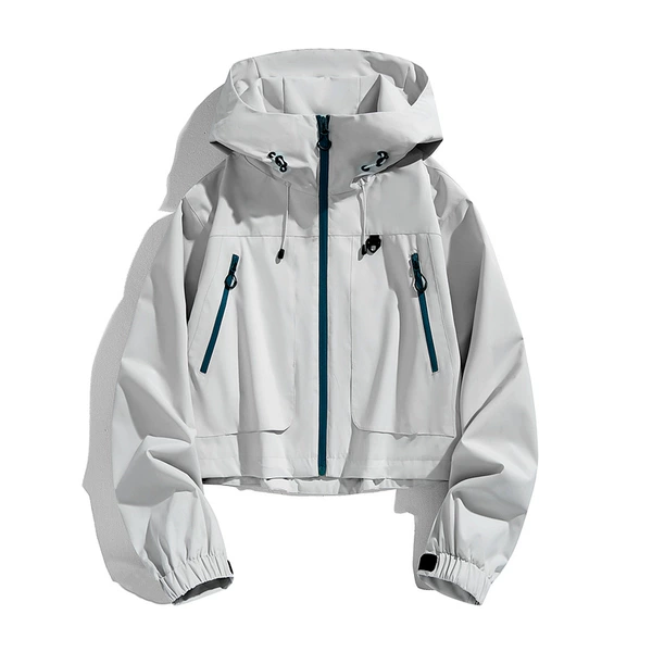 Female model-white gray