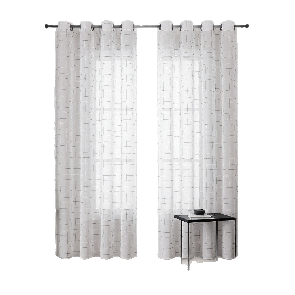 2025 nuevo comercio exterior de Amazon cortinas de rayas de lino más Aliexpress una venta directa de fabricantes