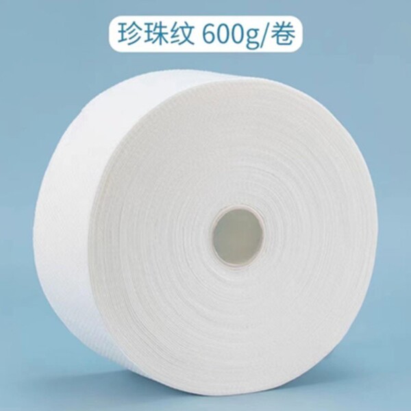 Disposable Facial Towel Large Roll Beauty Salon Makeup Remover Cleansing Towel 600g Pure Cotton Extra Large Thickened Cotton Soft Towel Face Towel