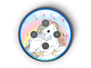echo dot 3 skin sticker vinyl film sticker traceless protection beautification