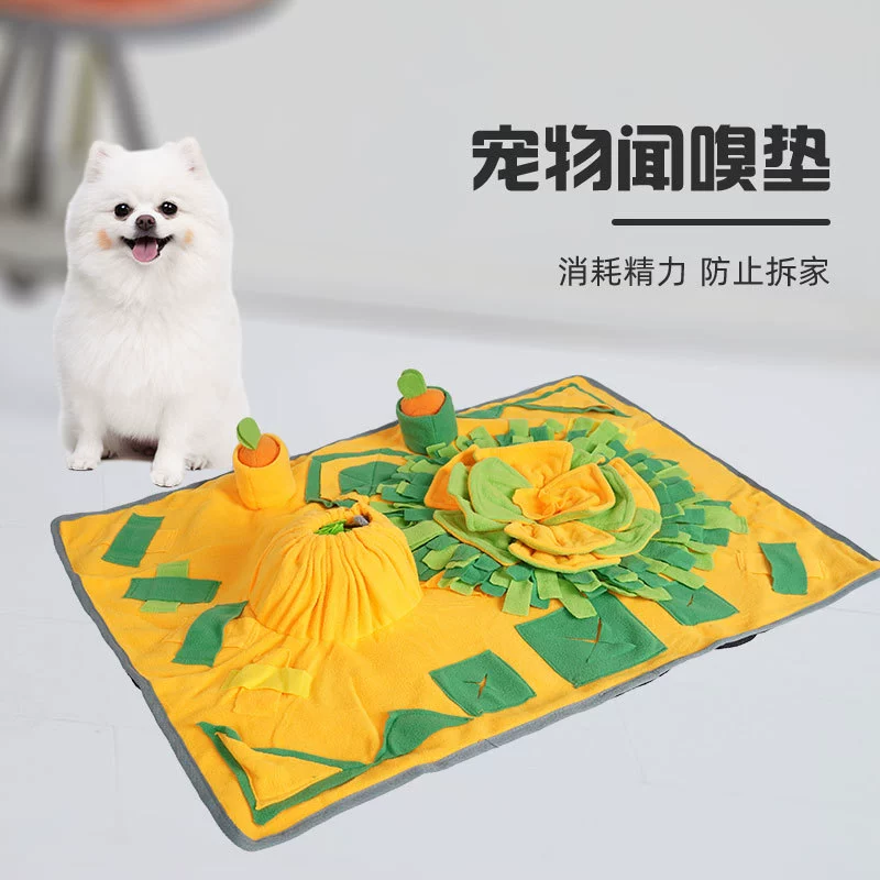 Трансграничный новый коврик для обнюхивания домашних животных, пазл для тренировки собак, скрытое пищевое одеяло, чтобы облегчить скуку и предотвратить удушье, комбинированный коврик для обнюхивания Slow Food