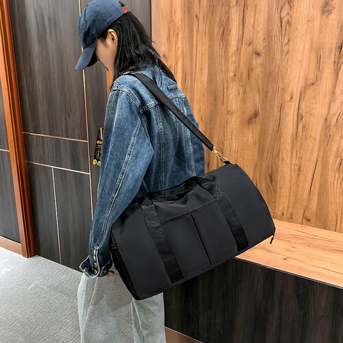 2024 travel bag women's carry-on luggage bag travel bag large capacity dry and wet separation men's and women's sports fitness bag