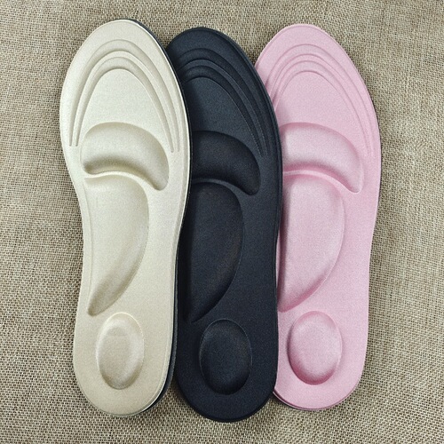 3D anti-slip sports insoles with breathability, sweat absorption, odor reduction, shock absorption, ultra-soft women's massage comfortable military training insoles