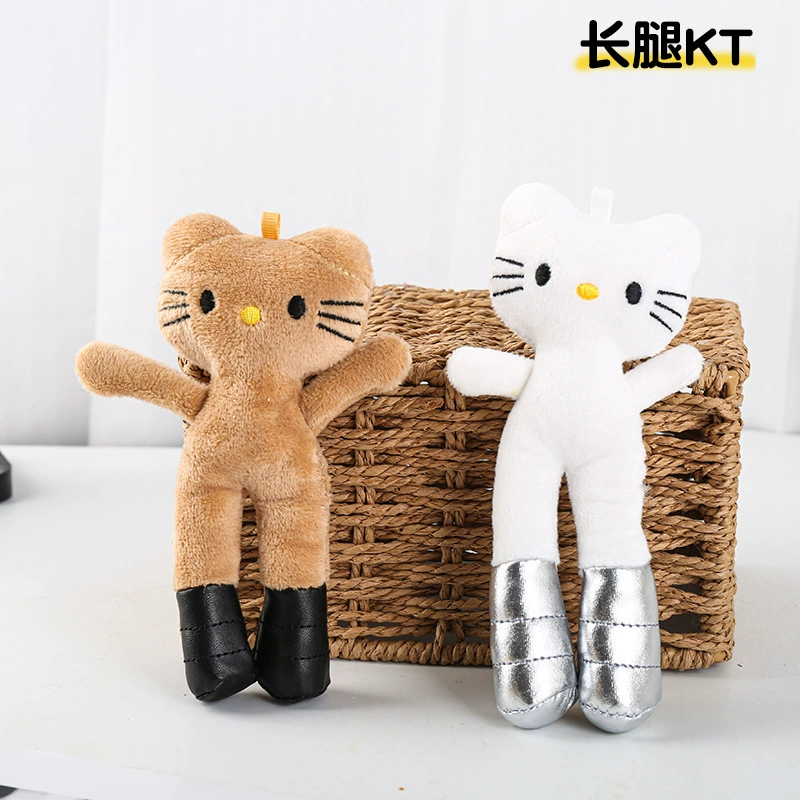 Hello kitty, подвеска плюшевая для нарядов, милый мультяшный кукла, DIY