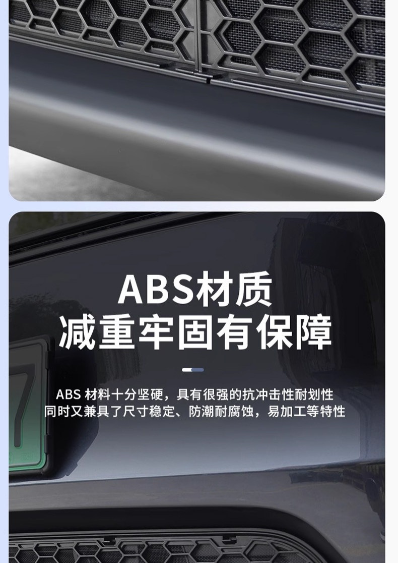 Suitable for Tesla Model 3/Y/YL (refreshed version) car insect-proof mesh, quick-release air conditioning intake grille