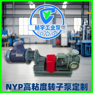 定制nyp高粘度转子泵粘稠物糖浆乳胶涂料输送高粘度转子泵