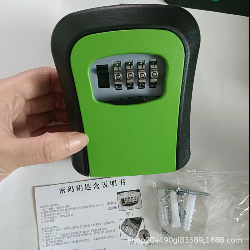 Caja de llaves de contraseña Caja de llaves de decoración Caja de llaves de imagen de publicidad empresarial Puerta antirrobo de ojo de gato Caja de contraseña de llave de arco