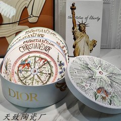 ヨーロッパのレトロな個性の洋食の皿のセットのアイデアは皿の陶磁器の食器の迪家の月の冷たい皿のステーキの皿のギフトボックスを並べます。