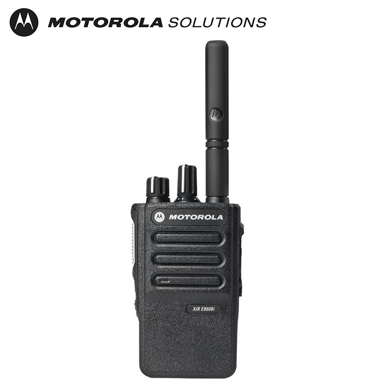Original Motorola Xir E8608I Walkie-Talkie Explosion-Proof Mini Walkie-Talkie Suitable for Hotel Shopping Mall Dock