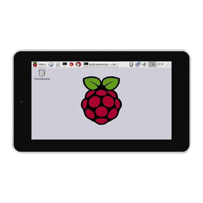 Плата расширения Raspberry Pi CM4 с алюминиевым корпусом/камера/комплект из одного корпуса с 7-дюймовым сенсорным экраном