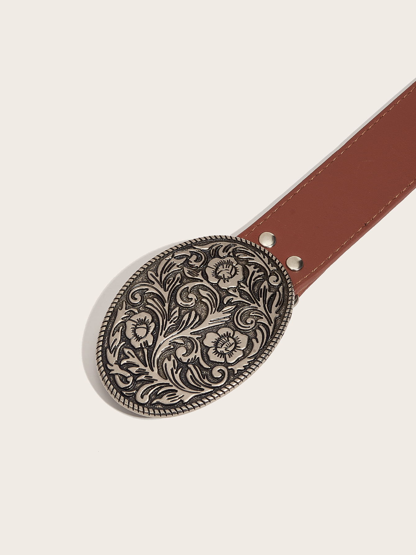 128g Weight Belt Classification 1 Piece Quantity Casual, Daily Occasion Pu Leather, Alloy Material Solid Color Pattern Women's Gender Retro Style Retro Solid Color Pu Leather Alloy Women's Leather Belts 2