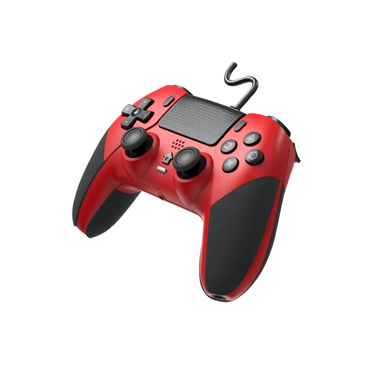 P4 wired game controller P4 wired handle is plugged in and play P4 wired handle with macro programming vibration function