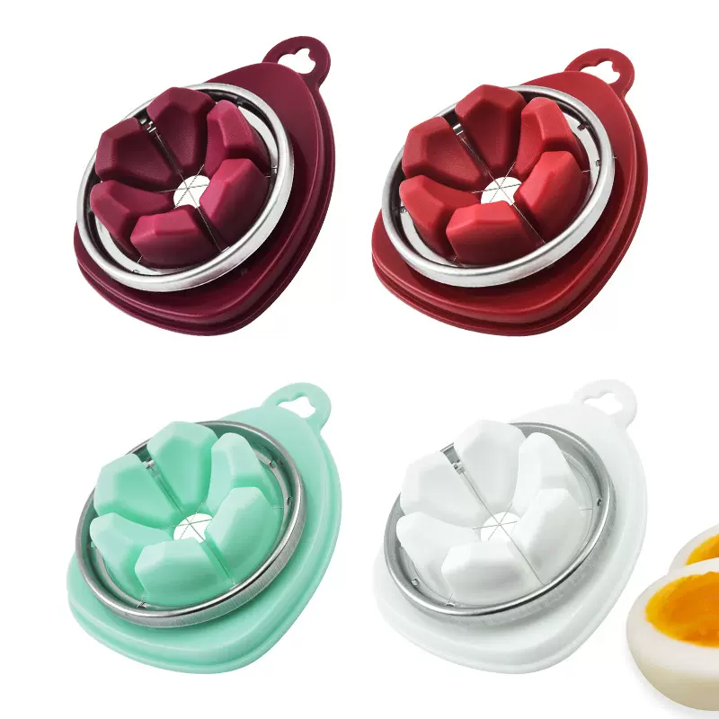 切蛋器花式鸡蛋切片器分瓣切片器松花皮蛋分割器创意切蛋器切块