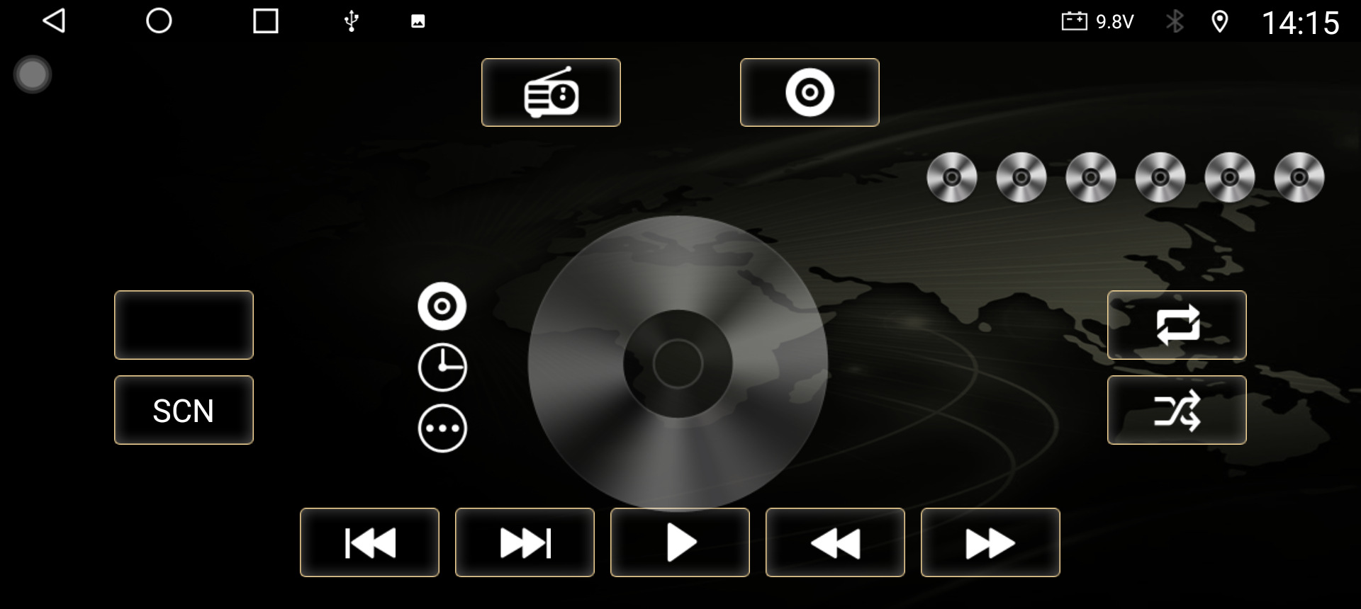 Cross-Border Applicable 07-15 Lexus Lx570 Android Navigation Central Control Screen, Dedicated Car-Specific All-In-One Navigation System