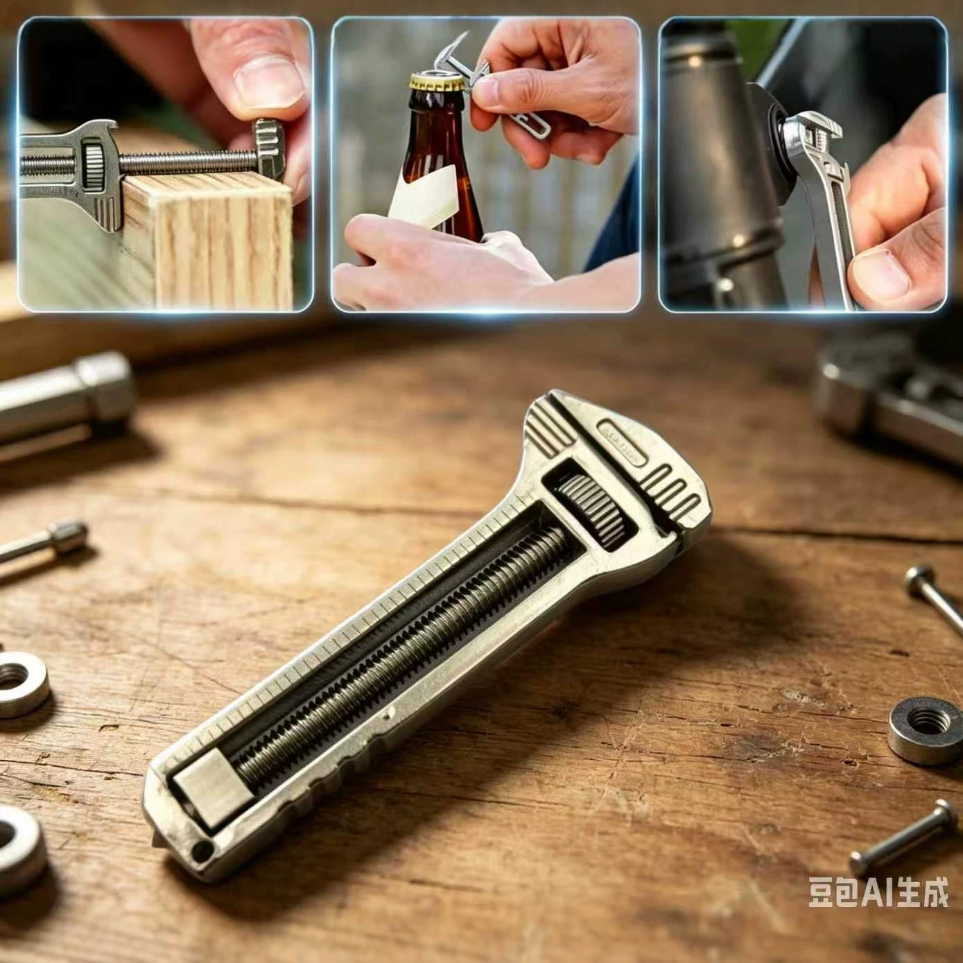 Keychain Bottle Opener Titanium Multi-Tool Venta en Amazon image 3