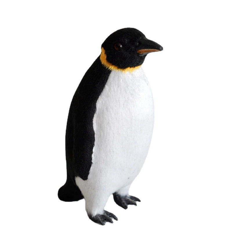 Стойка, раскладка, реалистичные украшения, тренинг, пингвин