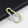 Outdoor fast -moving charging treasure Hanging mountain buckle aluminum alloy gourd -shaped buckle No. 5 hook hook hook bottle buckle