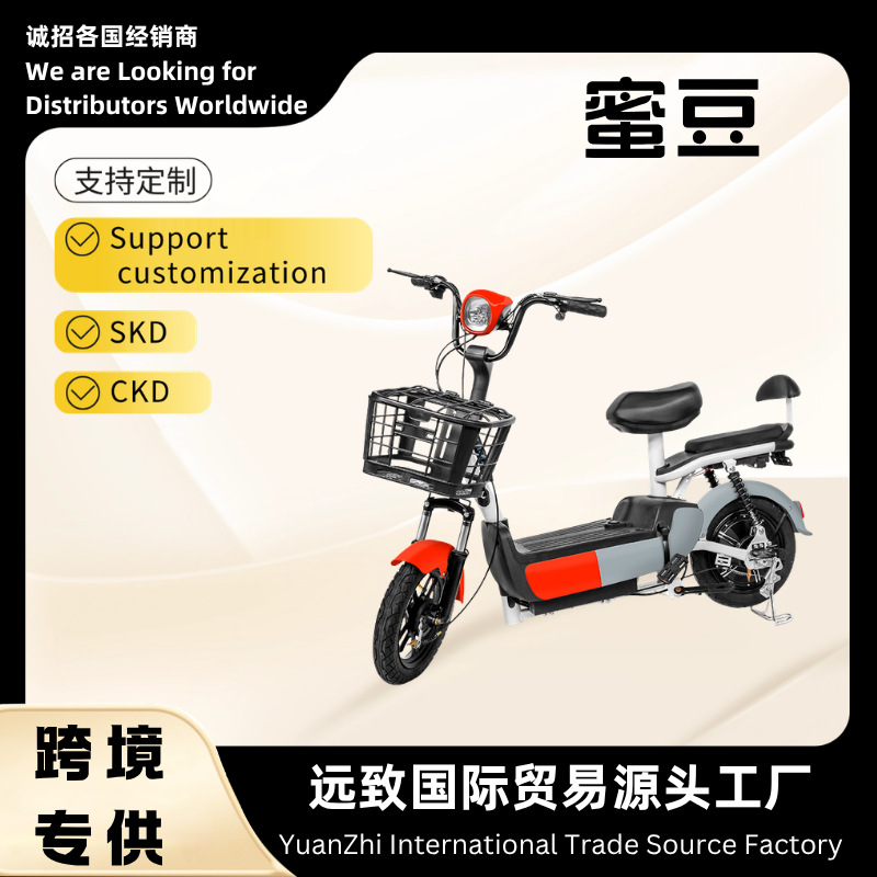 Hidou Electric Vehicle Source Manufacturer Electric Bicycle Two-Wheel Battery Vehicle Cross-Border Factory Portable Electric Vehicle