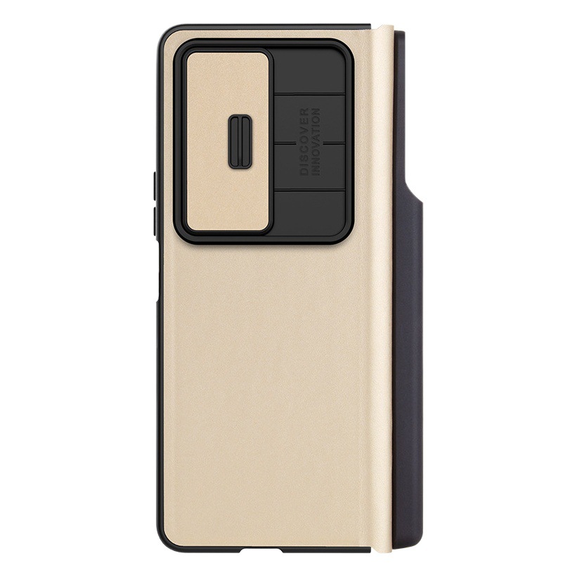 Nillkin para Samsung Z Fold 4 5G plegable pantalla de la lente de la cubierta deslizante anti-peeping flip cubierta protectora W23