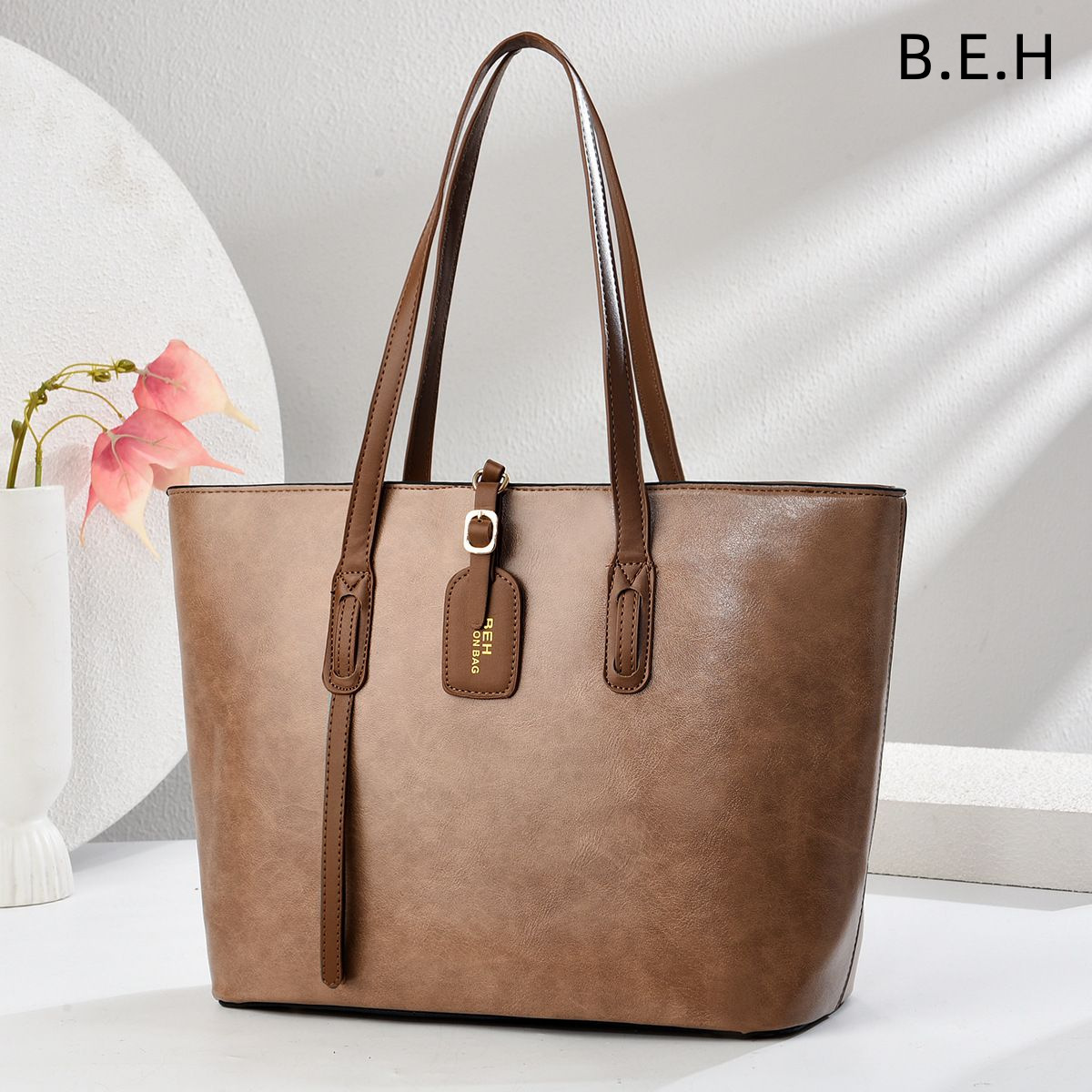 Bolso tote con estampado de piel de vaca, bolso de mujer Taizhou, bolso de hombro, bolso cruzado, bolso texturizado, BEHtotebags image 9