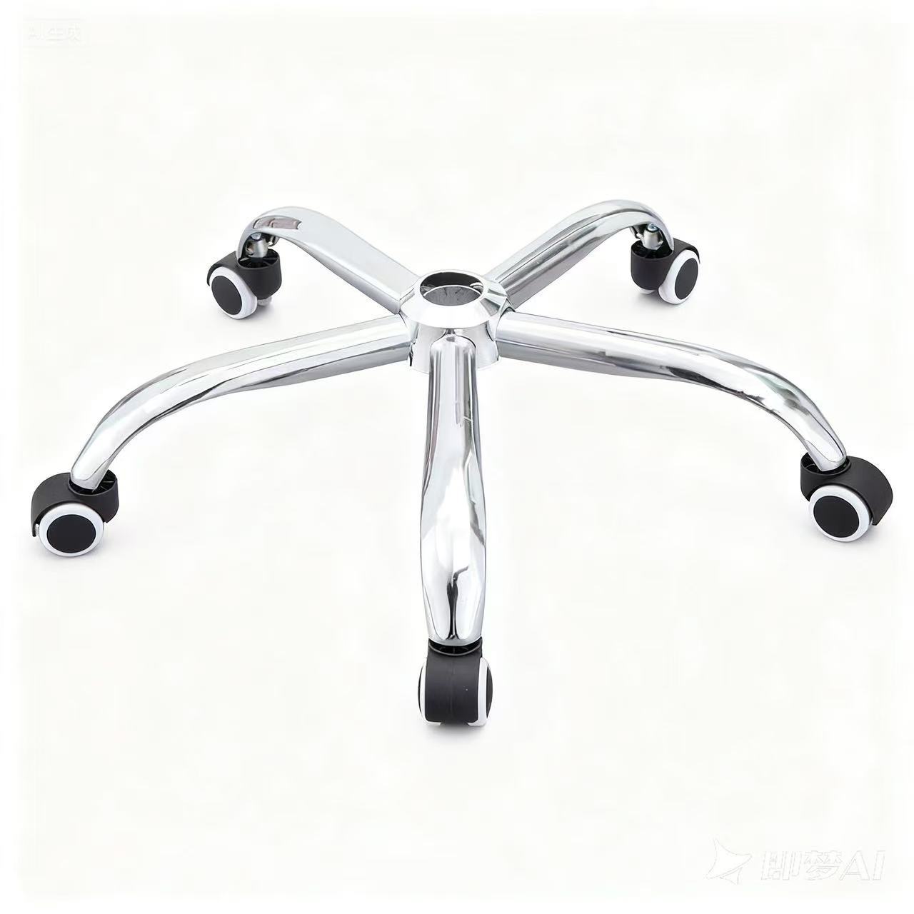 Accesorios de silla giratoria bandeja de soporte varilla de aire varilla de elevación chasis pie base kit rueda pie de cinco estrellas