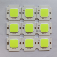 倒装COB集成灯珠10W白暖光红蓝绿黄30V铝基板20mm/发光面11mm现货