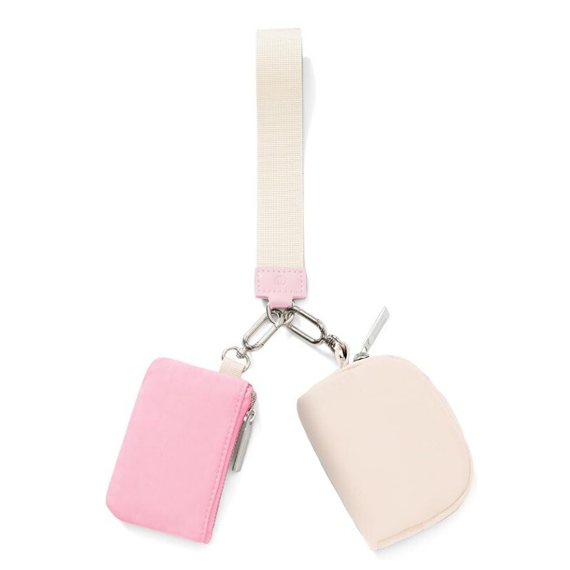 New Cross-Border Lulu Same Style Wrist Coin Purse Sports Key Bag Portable Card Holder Bank Card Cosmetics Bag New Cross-Border Lulu Same Style Wrist Coin Purse Sports Key Bag Portable Card Holder Bank Card Cosmetics Bag