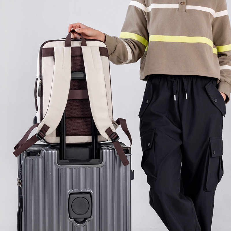 Mochila de color transfronteriza de gran capacidad a prueba de agua para viajar ocio mochila de viaje de viaje de negocios