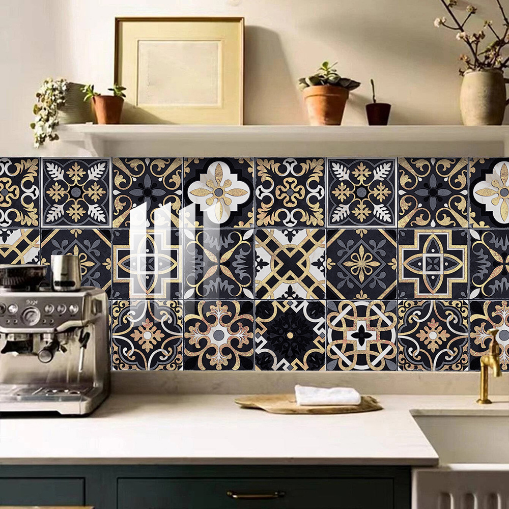 85g Weight Wall Sticker Home Textiles & Decor Type PVC Material Flower Pattern Elegant, Glam Style Elegant Glam Flower PVC Wall Sticker Wall Art 37