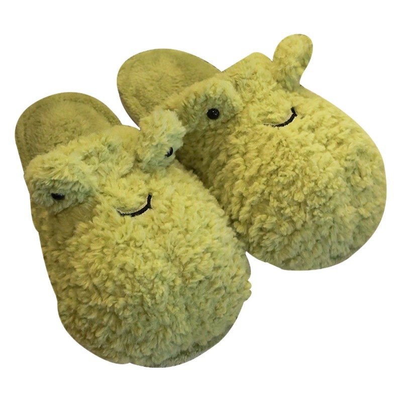 Хлопковые Тапочки женские зимние Новые Домашние Нескользящие домашние теплые милые Мультяшные парные тапочки Мао осень и зима