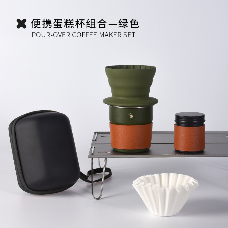 Juego de Café Manual Portátil para Coche y Camping image 12