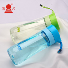 富光塑料杯 户外旅行男女运动水壶 便携学生水杯耐摔泡茶杯子批发