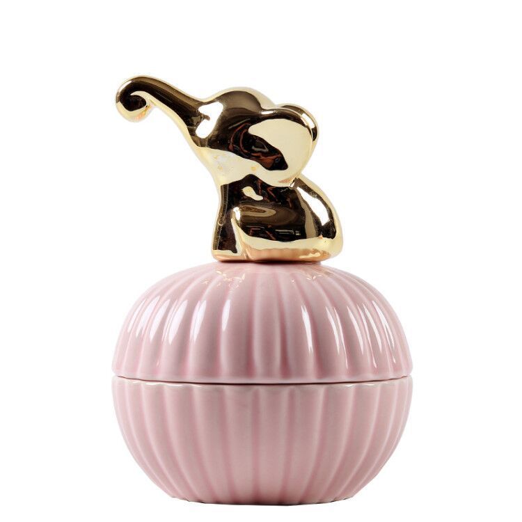 2023新品婚禮陶瓷喜糖盒子創意鍍金盒歐式伴手禮盒