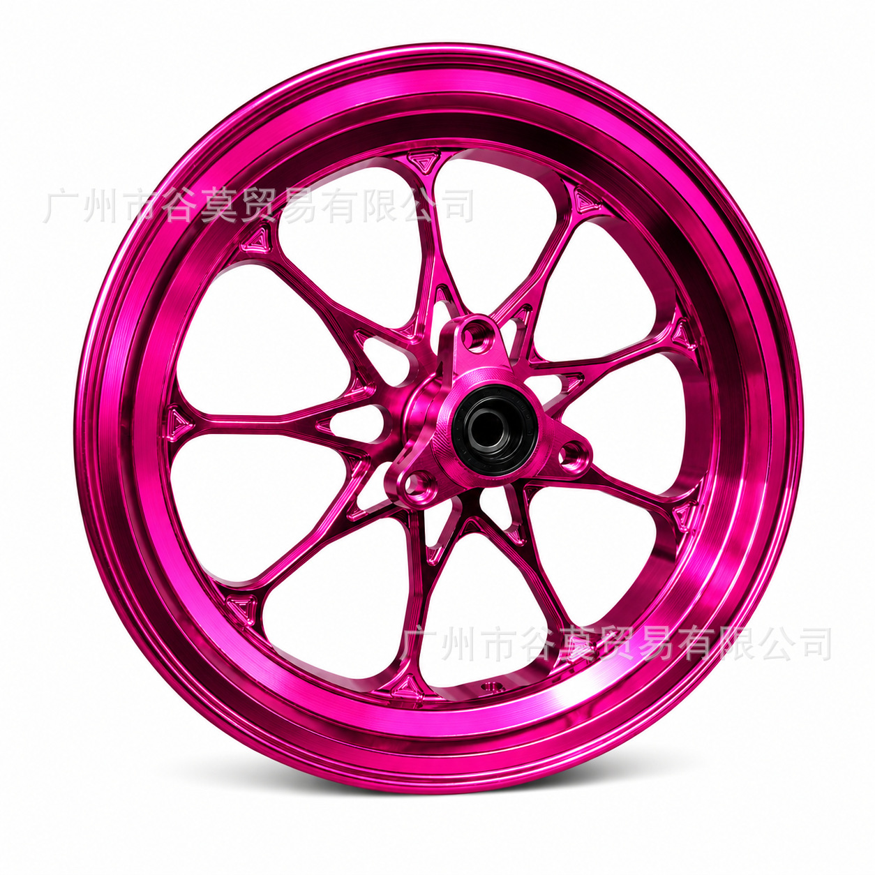 Electric Bicycle and Electric Motorcycle Modification Parts 10inch 12inch Aluminum Alloy Front Hub Aluminum Alloy Modified Hub
