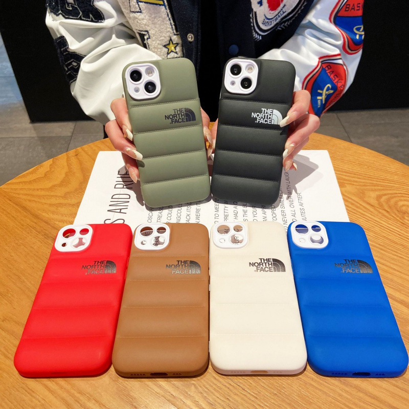Suitable for Apple 15Promax Mobile Phone Case 14Protpu Anti-Fall Iphone1213Pm16 Anti-Fingerprint down Jacket