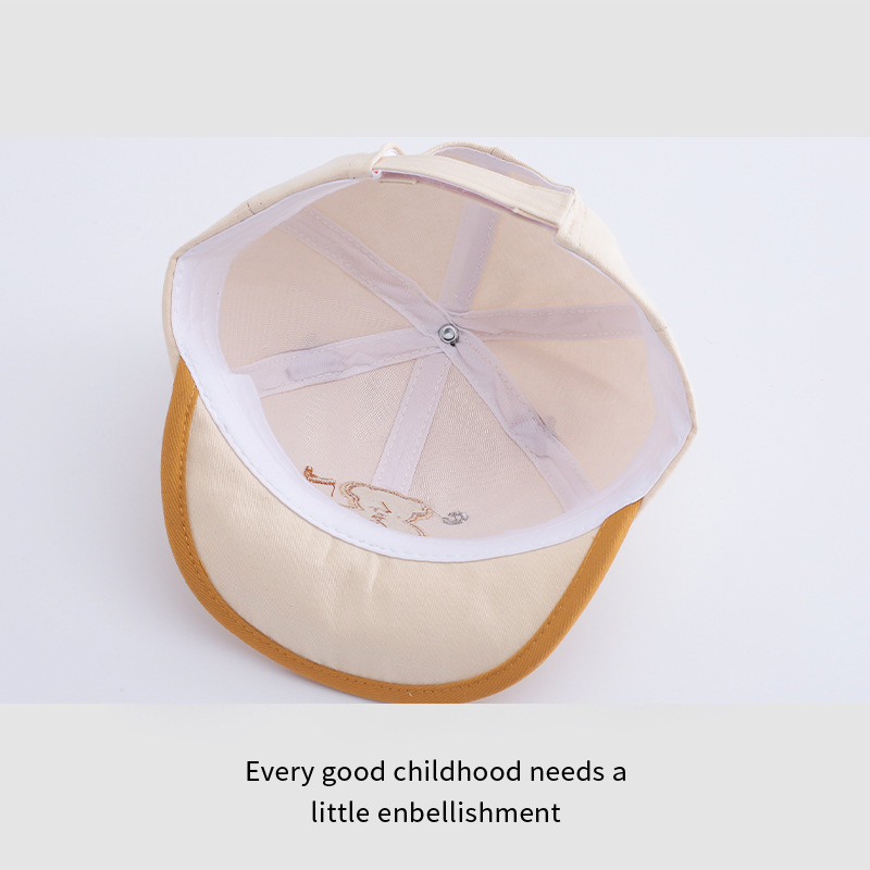 Ojos de antena sombrero para niños sombrero de goma suave sombrero de lengua para bebés casuales sombrero de hip-hop plano sombrero de dibujos animados sombrero para bebés 48CM