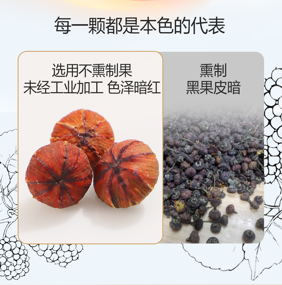 Kunlun Snow Chrysanthemum Bud Tea Dried Flower Buds for Daily Herbal Tea 135g specifications