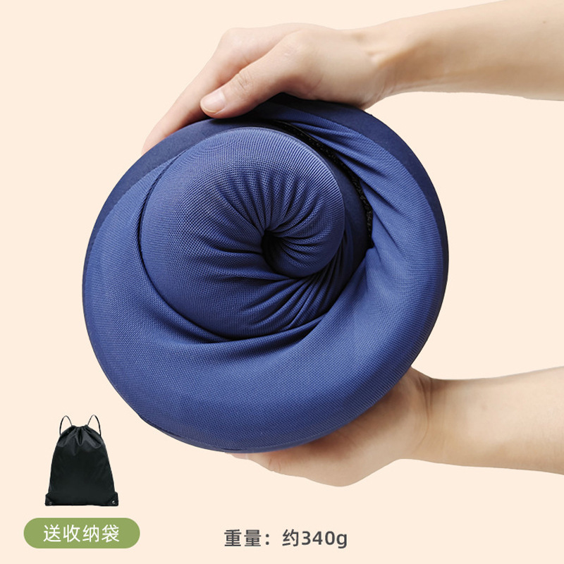 出差旅行U型鸵鸟枕头颈椎午睡眠护颈靠枕记忆棉u形枕可收纳折叠枕|undefined