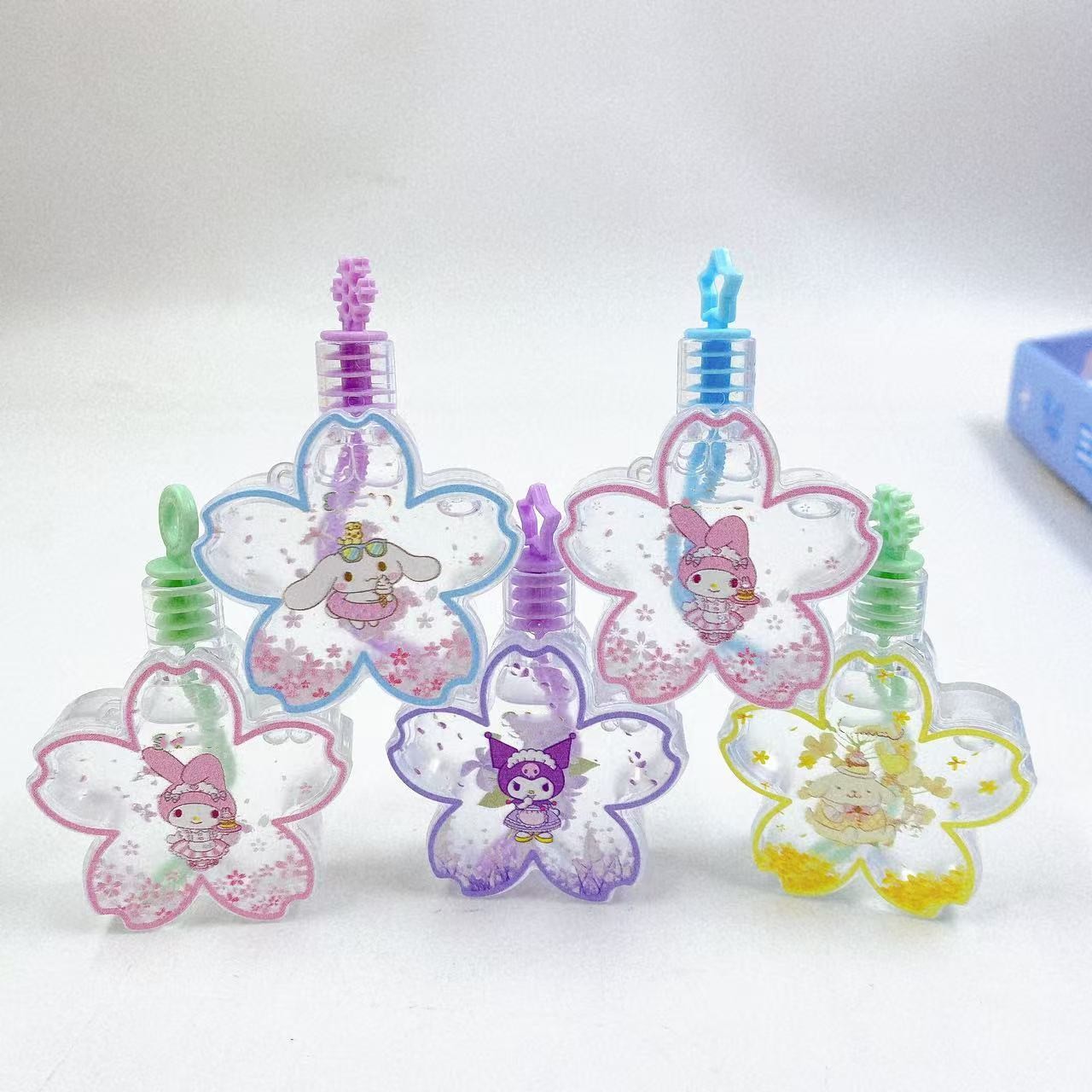 Juguetes para niños 24 en el regalo collar burbuja burbuja mercado nocturno barraca de dibujos animados burbuja agua