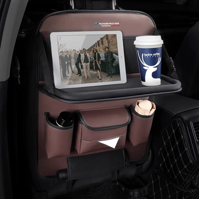 Land Rover Discovery/Defender/Range Rover Star: Car table board - upgraded-with-table-board-mocha-brown-land-rover