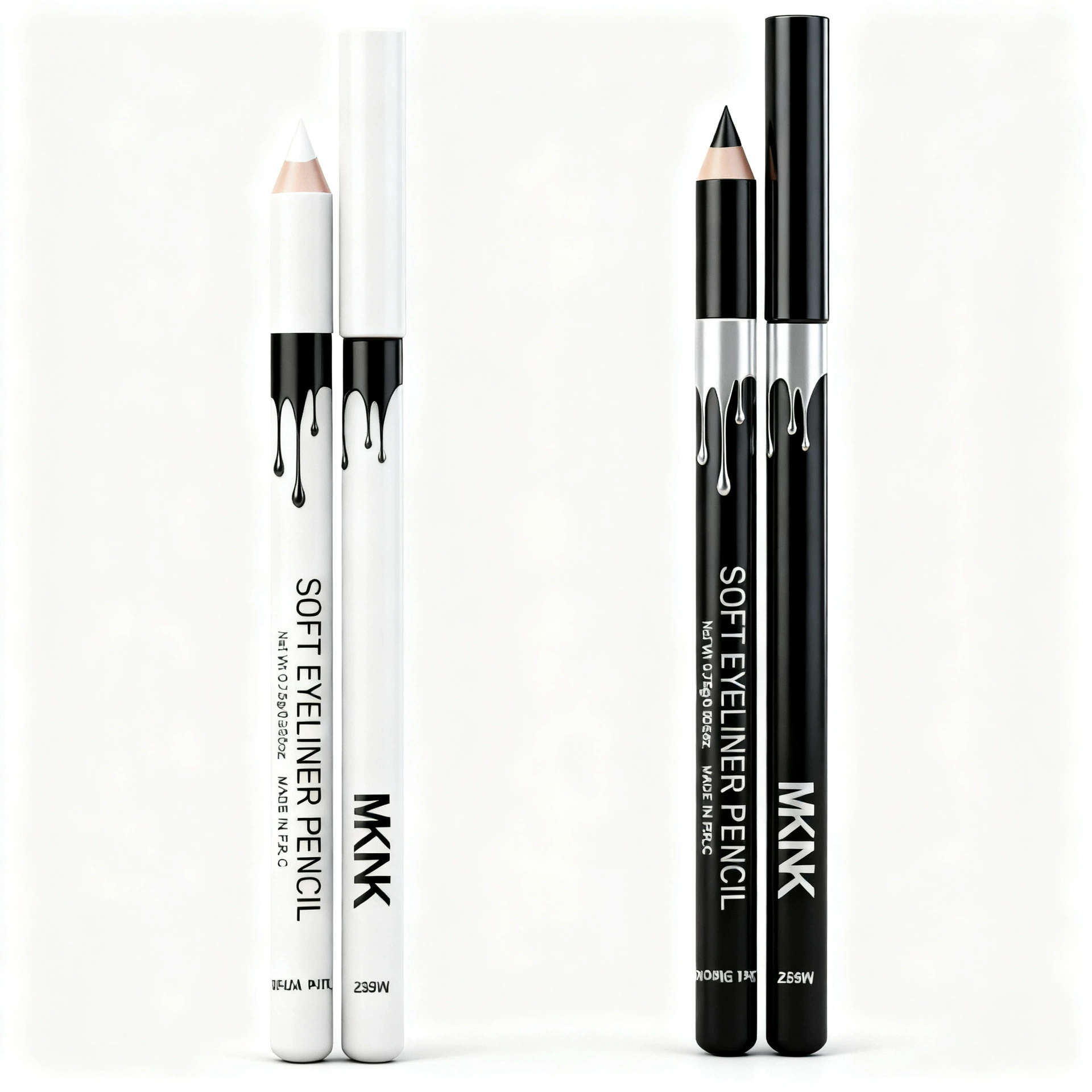 Трансграничный макияж белый деревянный столб матовая подводка для глаз