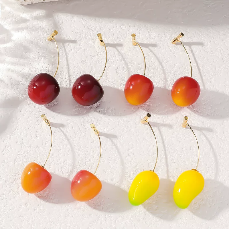 Cute long creative earrings, internet celebrity, high-quality style